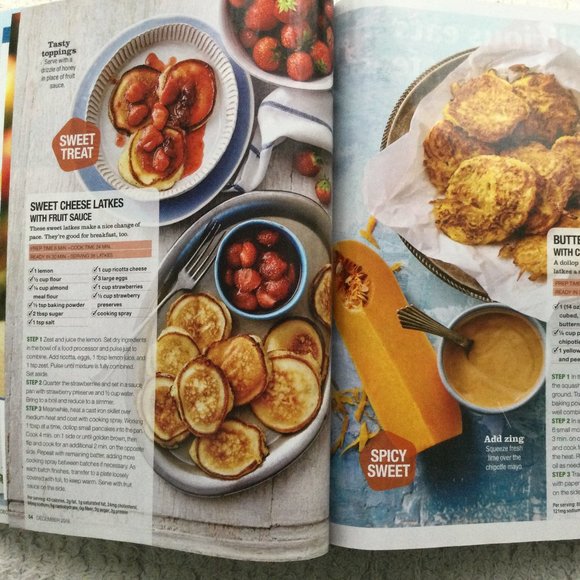 CHRISTMAS COOKING -Savory –Festive Holiday Recipes -Country Christmas 2016 - Picture 6 of 7